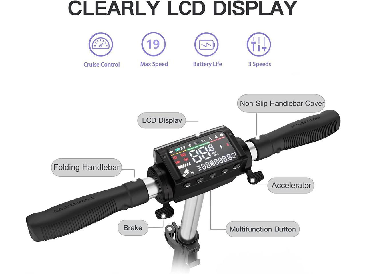 EVERCROSS EV08E Electric Scooter Computers Unlimited International Inc.